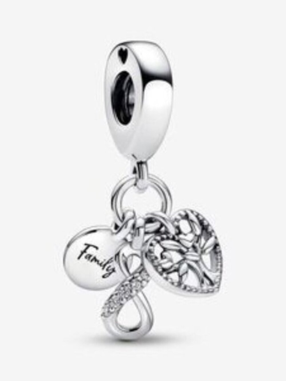 Heart & Key Dangle Charm